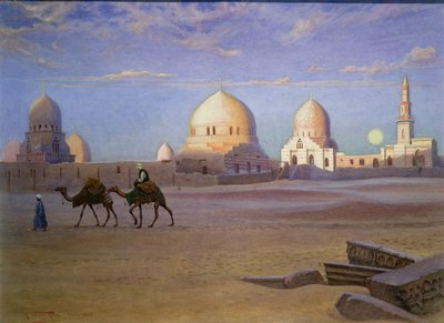 Tombe dei Califfi, Il Cairo da Robert George Talbot Kelly